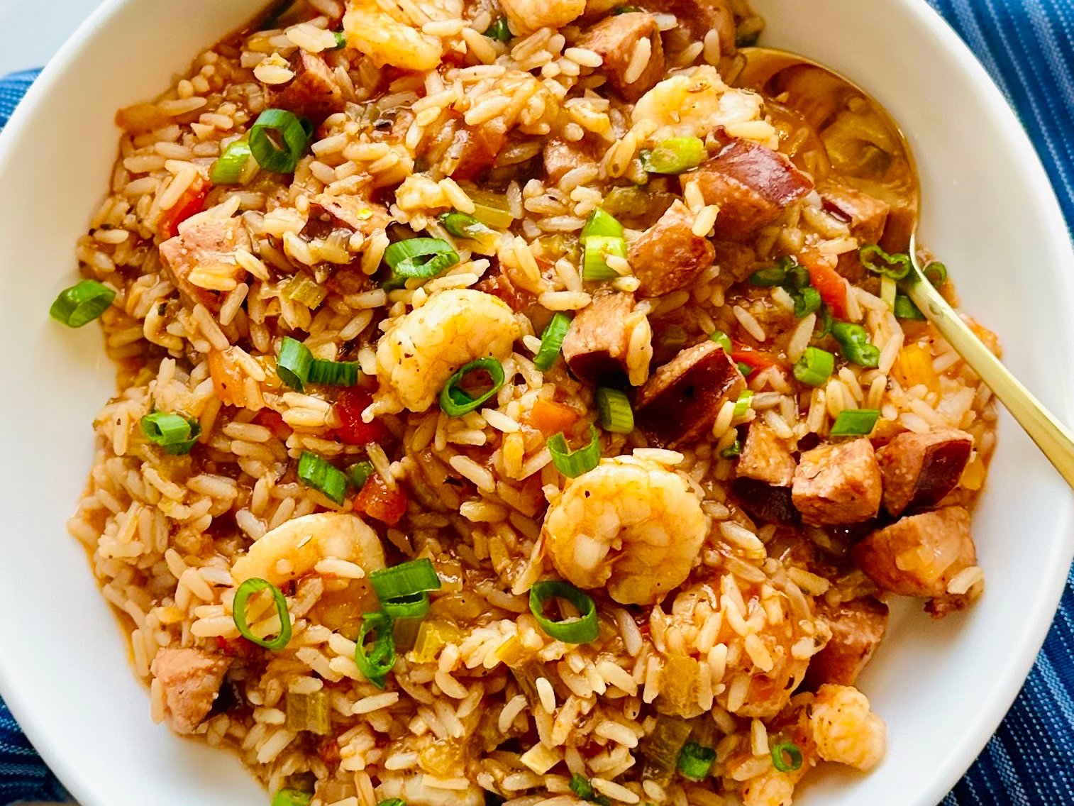 Sausage and Shrimp Jambalaya