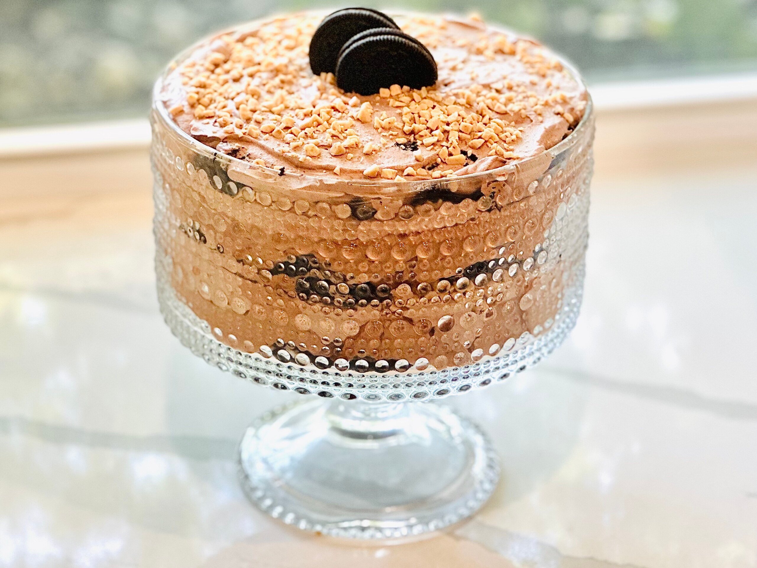 Baileys Chocolate Cheesecake Trifle