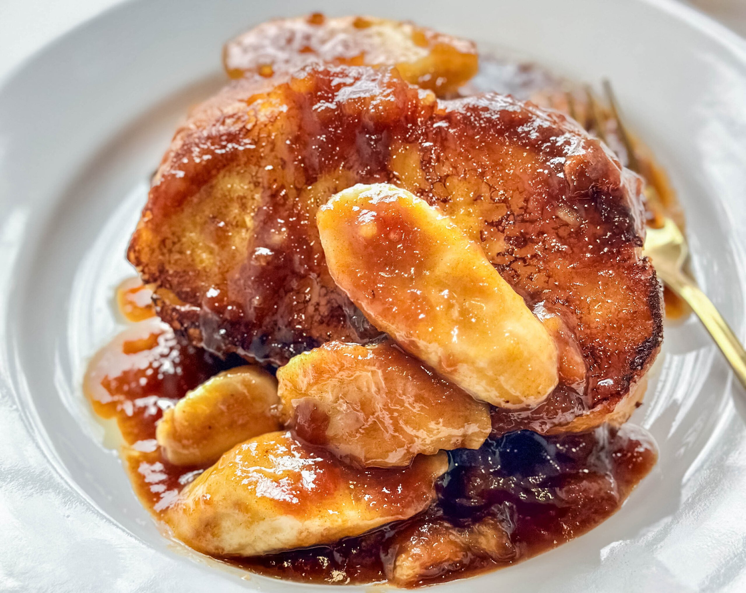 Bananas Foster French Toast