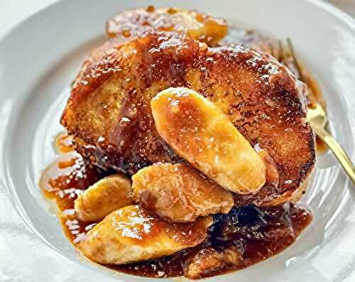 Bananas Foster French Toast