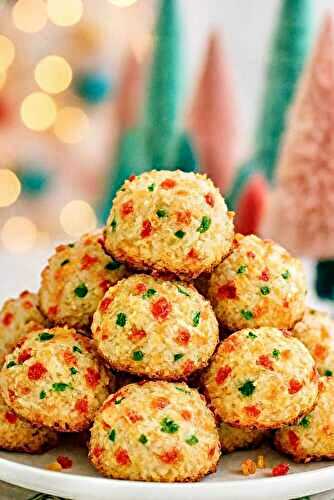Fruit Cake Coconut Macaroons