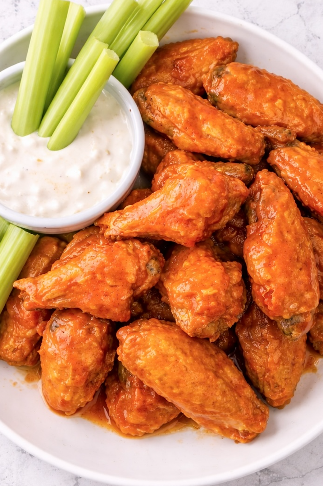 Buffalo Wings with Blue Cheese Dip
