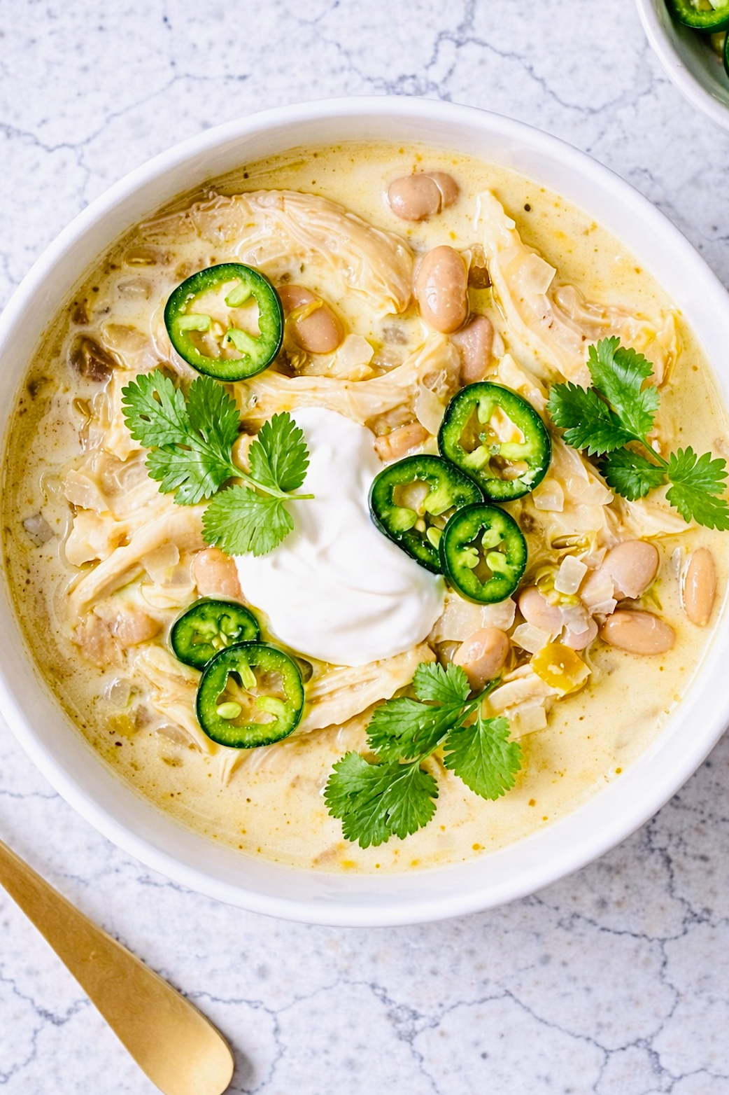 Creamy White Chicken Chili