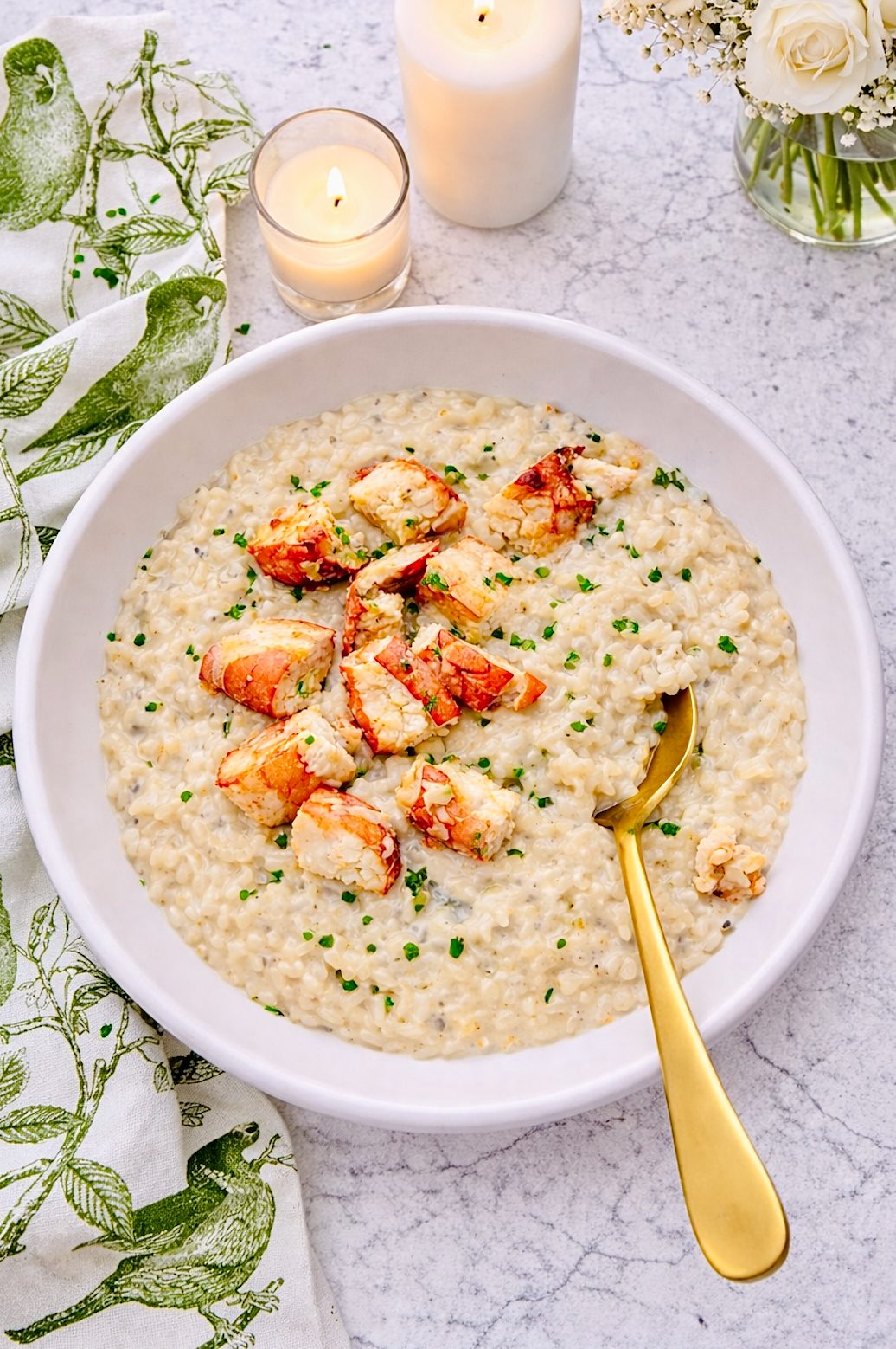 Creamy Lobster Risotto