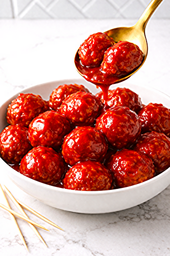 Grape Jelly Meatballs