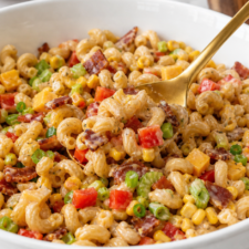 BBQ Bacon Pasta Salad