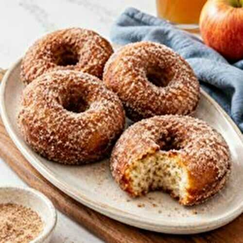 Sour Cream Apple Cider Donuts