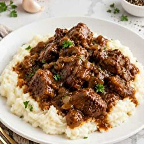Beef Tips and Gravy