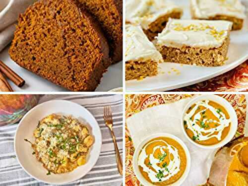 Pumpkin Recipes to Make All Season Long