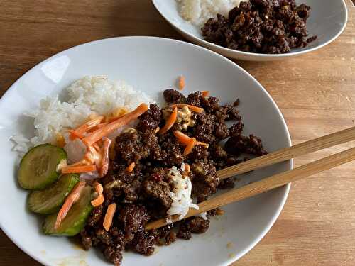 Spicy Korean Style Beef