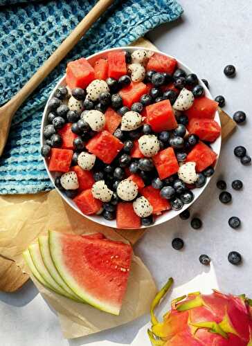 Easy and Fresh Fruit Summer Salad