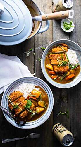Vegan Tofu Katsu Curry ( How to Use Japanese Curry Packet)