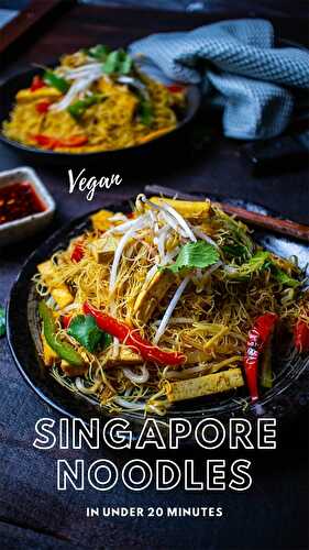 (Vegan) Singapore Noodles