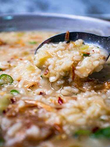 Quick & Easy Vegan Congee (Rice Porridge/Jook)