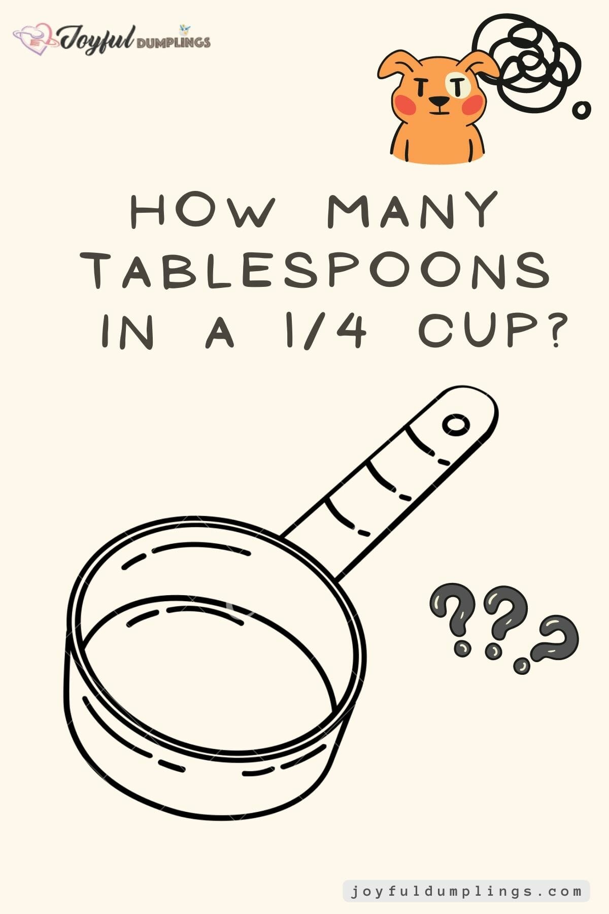 How Many Tablespoons in A 1/4 Cup?