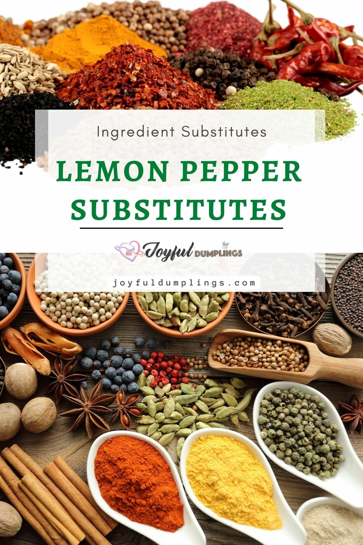 6 Best Substitute for lemon pepper