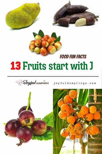 13 Fruits that Start with J (Exotic and Weird!)