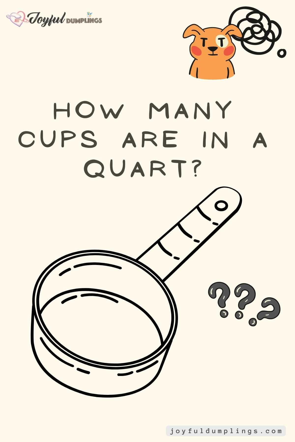 How To Measure Ingredients in Cups and Quarts?