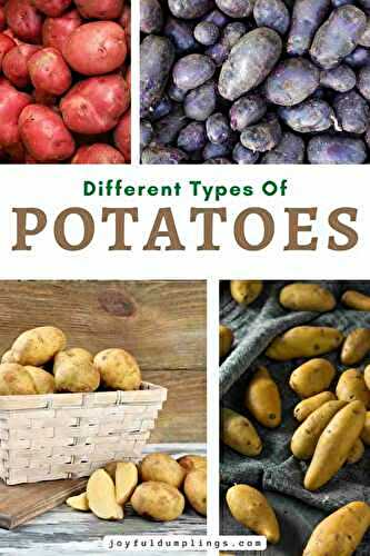 14 Different Types of Potatoes and Uses