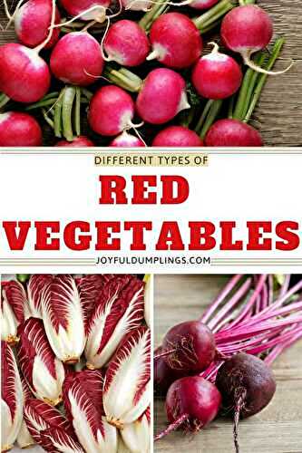 14 Red Vegetables to Add to Your Diet!