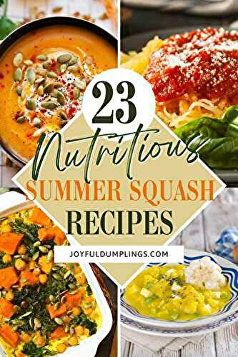 Best Summer Squash Recipes (23 Ways to Use Summer Squash!)