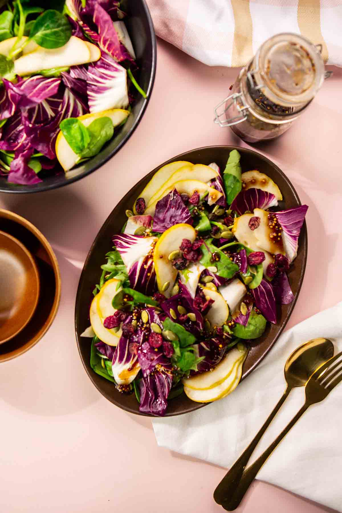Radicchio Pear Salad