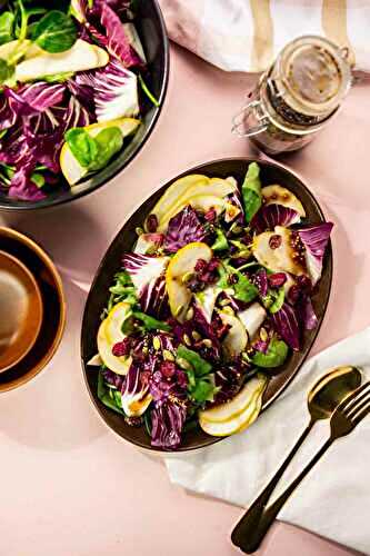 Radicchio Pear Salad