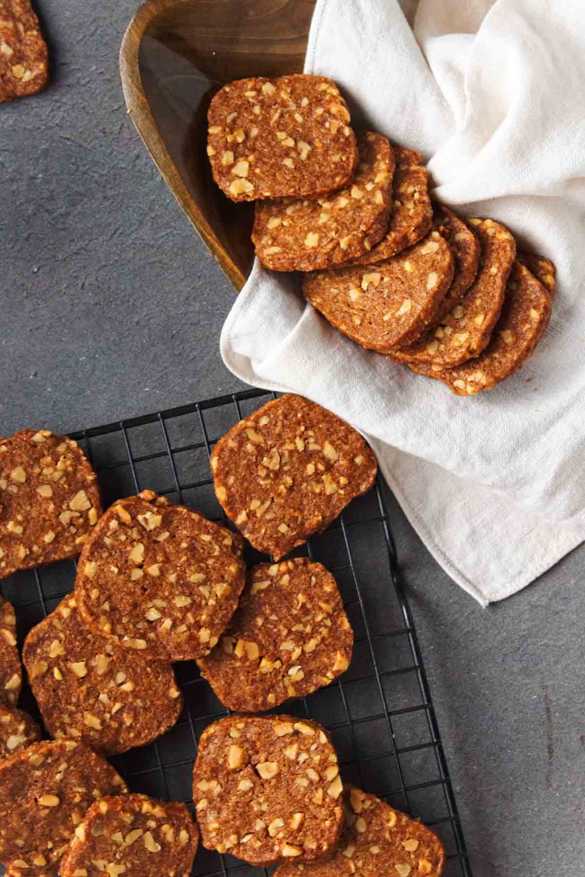 Best Vegan Walnut Cookies