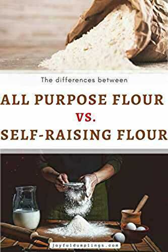 All-Purpose Flour vs Self-Rising Flour – What’s the Difference?