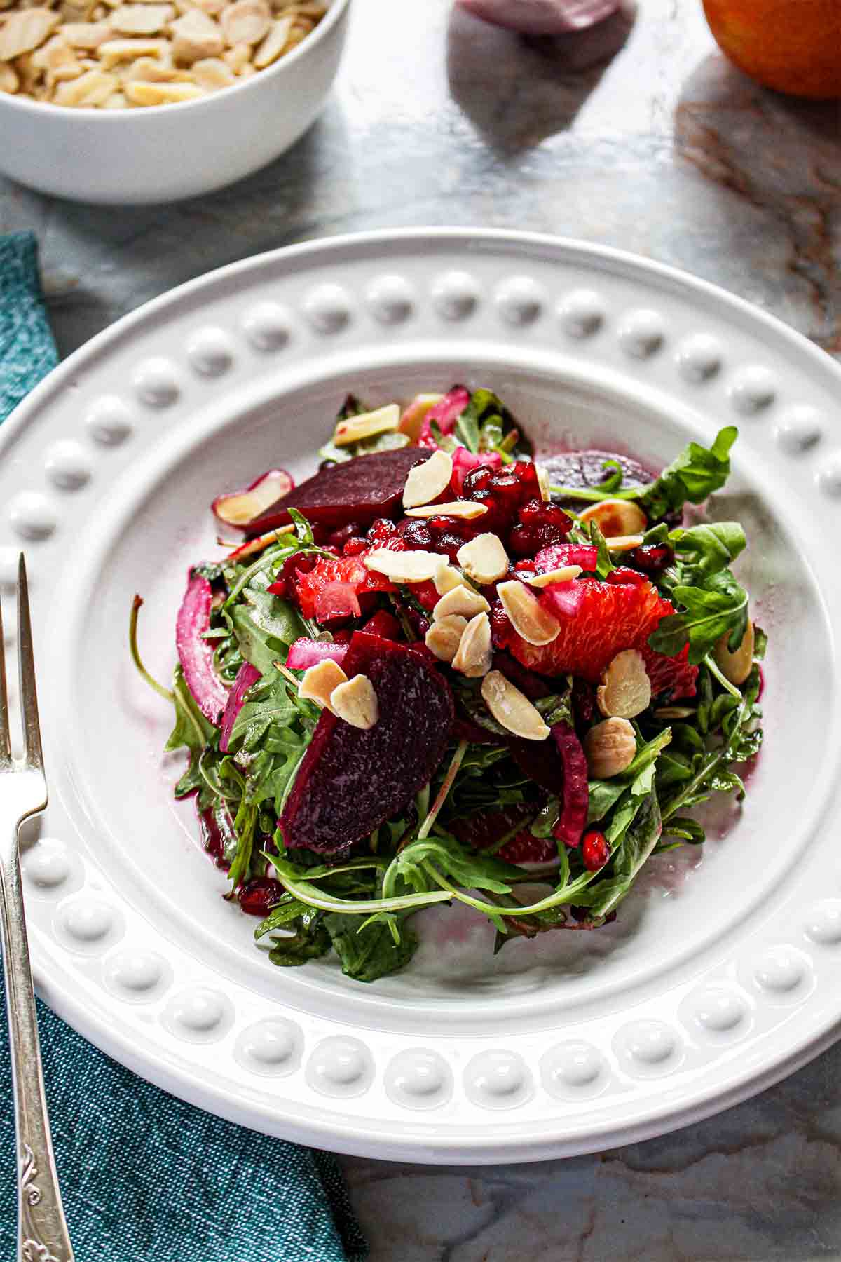 Roasted Beet Salad with Blood Oranges (For The Holiday Table!)
