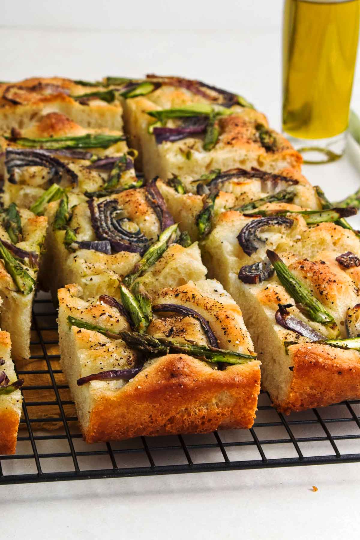 Artisan Asparagus Focaccia