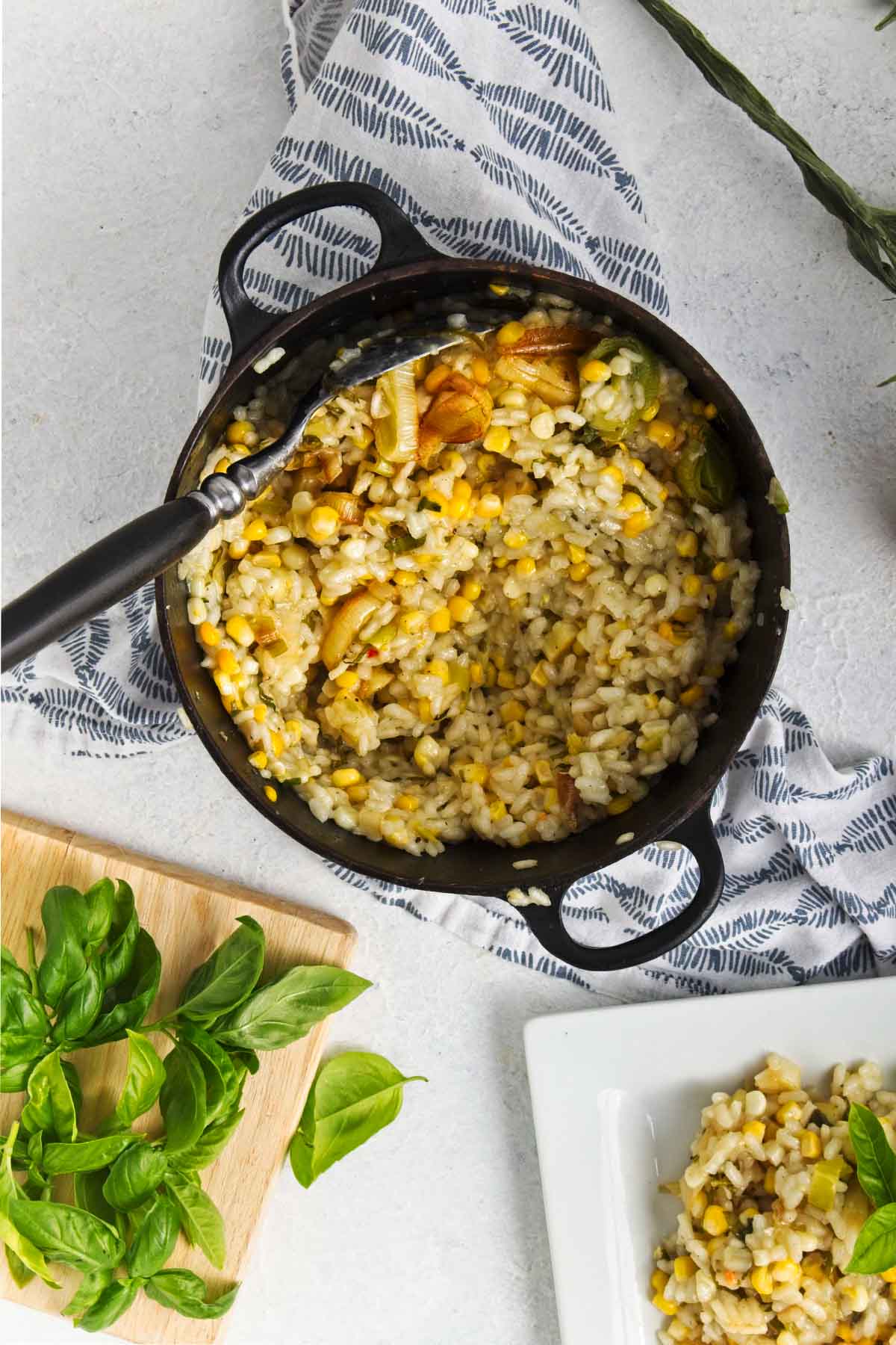 Corn Risotto Recipe