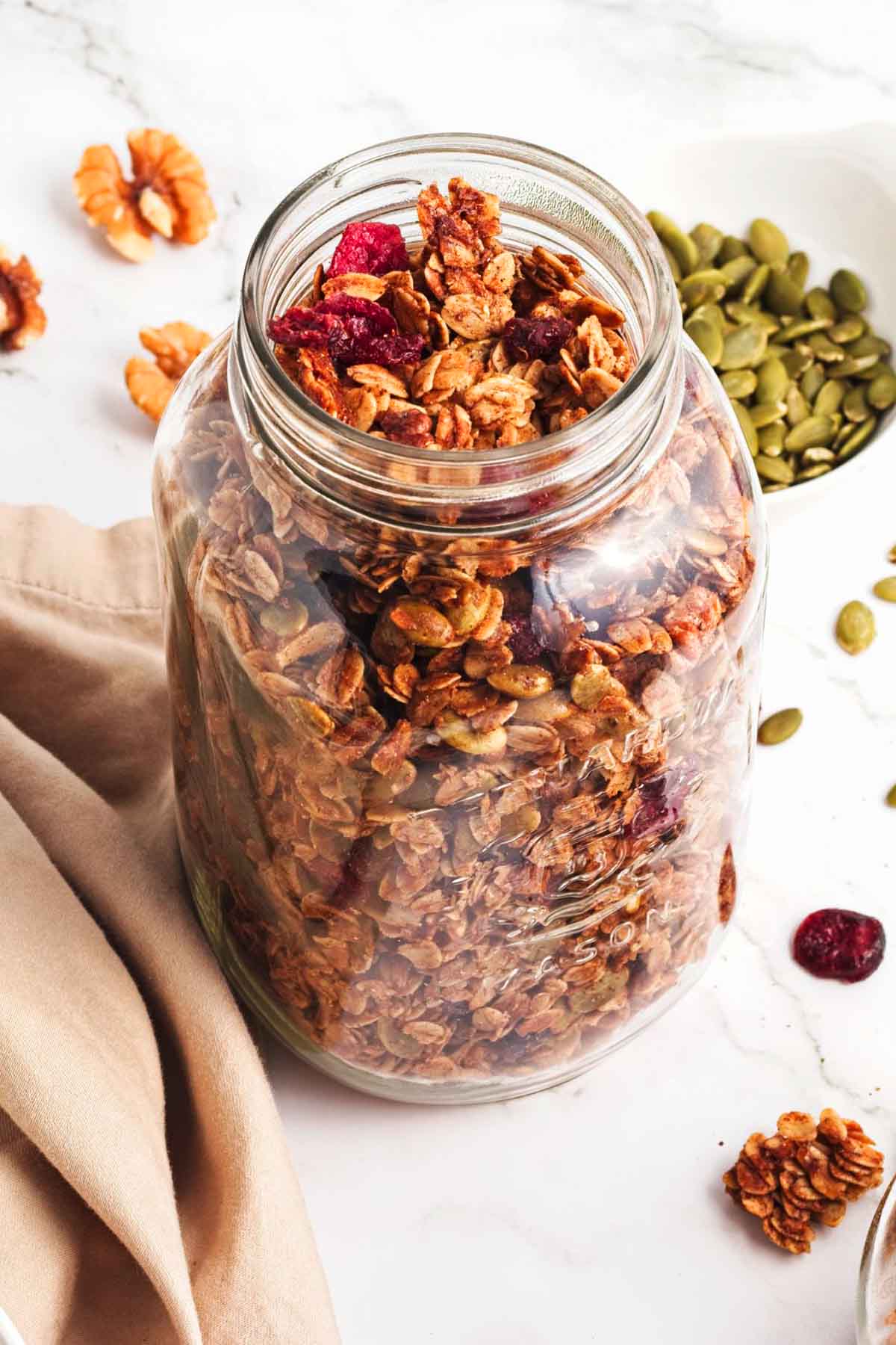 Pumpkin Spice Granola Recipe