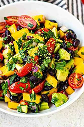 Avocado Black Bean Salad