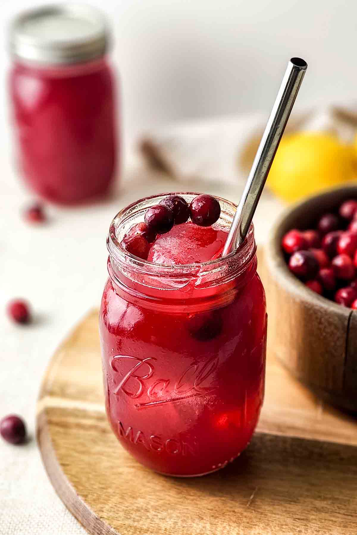 Homemade Cranberry Juice