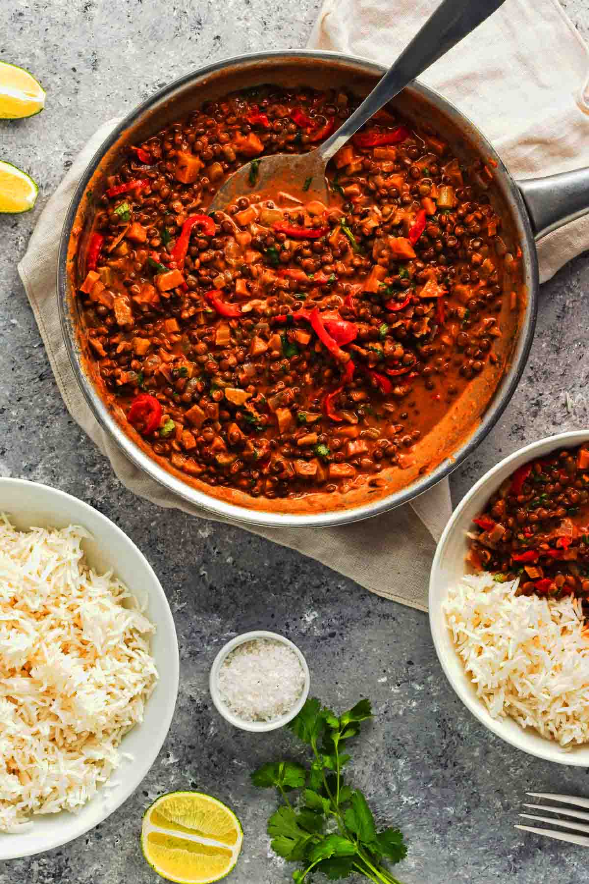 Easy Lentil Curry Recipe (Vegan)