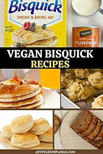 Fluffy Vegan Bisquick Recipes