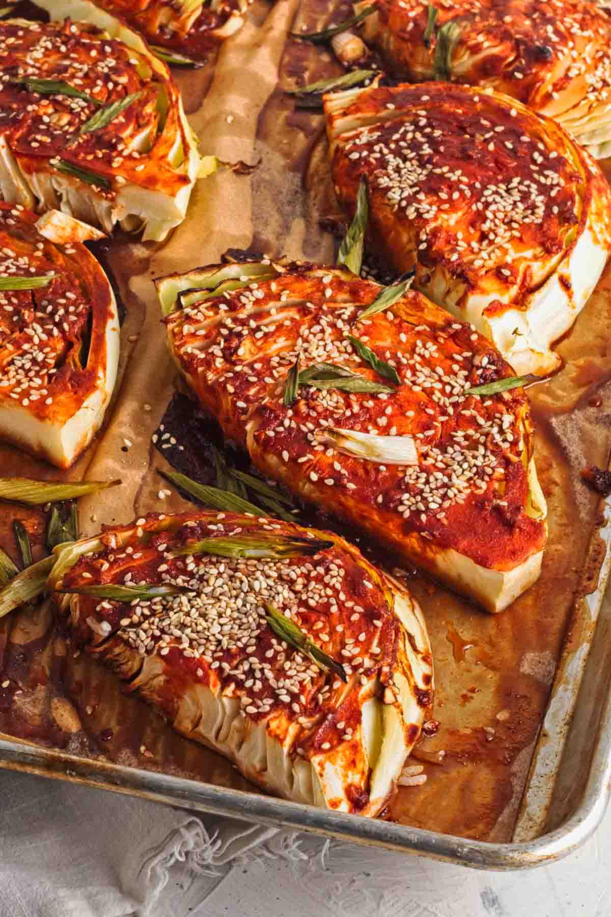 Baked Cabbage Steak Recipe