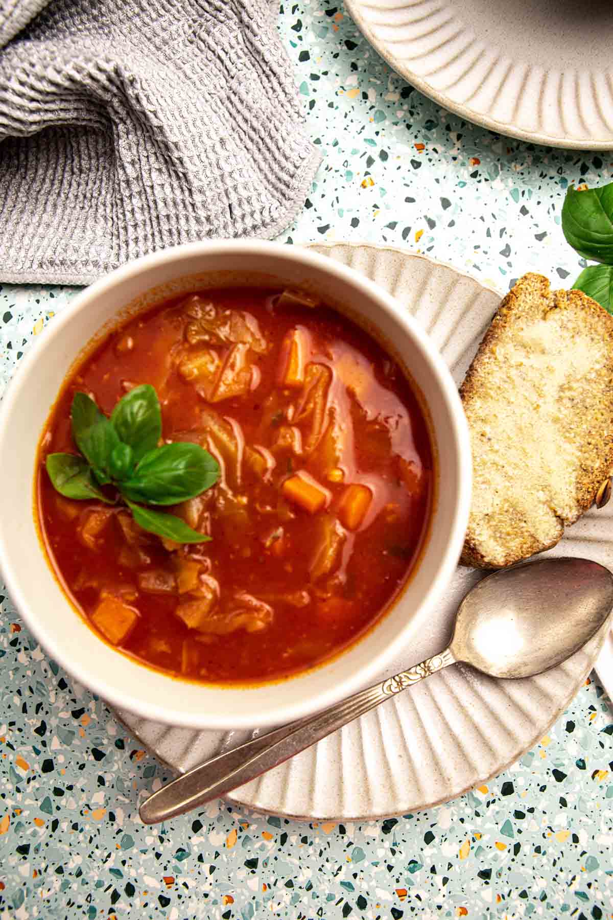 Tomato Cabbage Soup