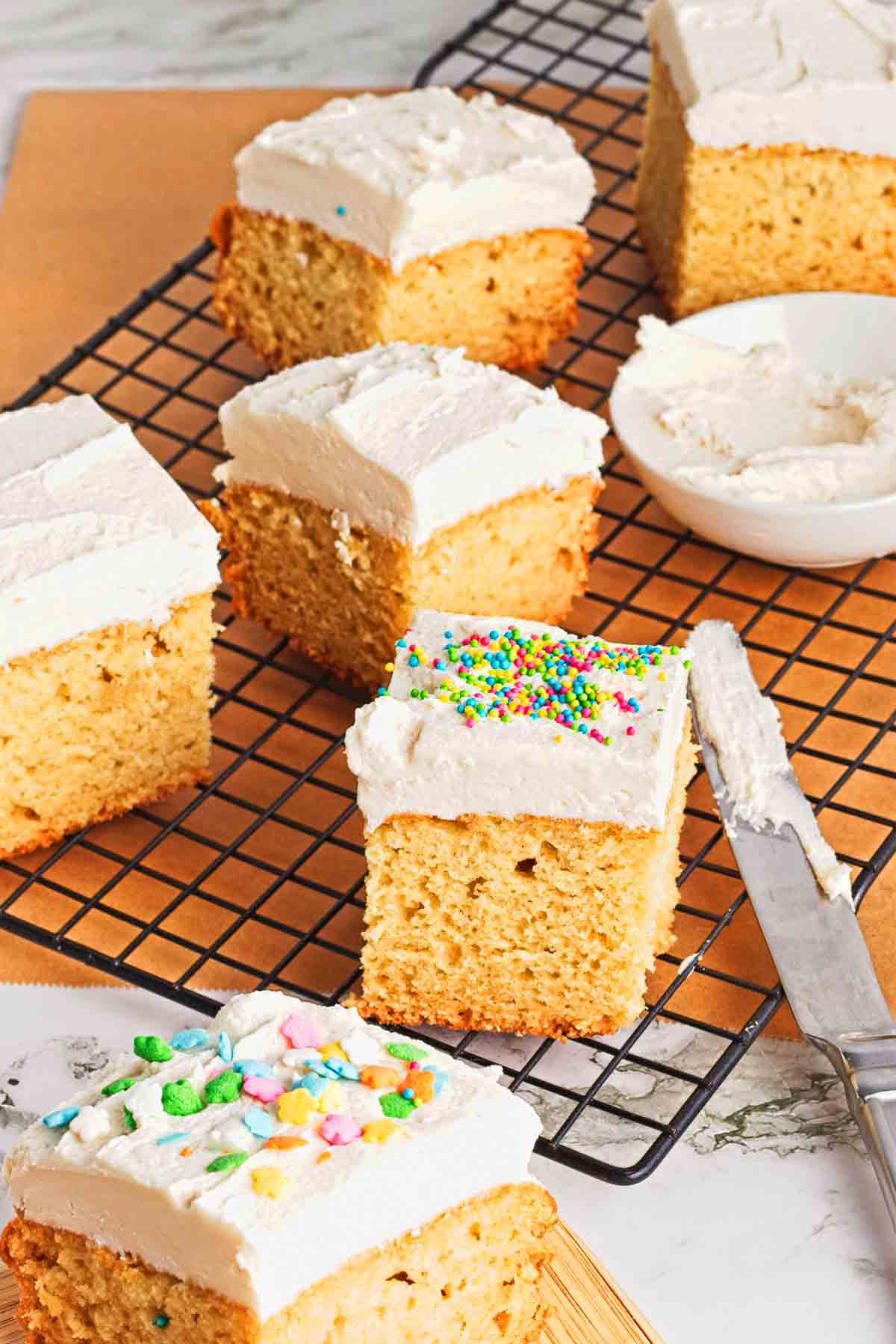 Vanilla Wacky Cake