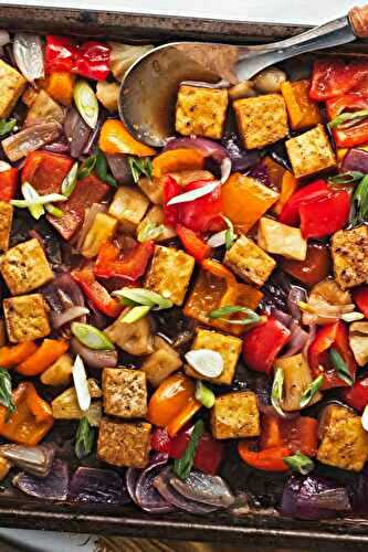 Easy Sheet-Pan Teriyaki Tofu