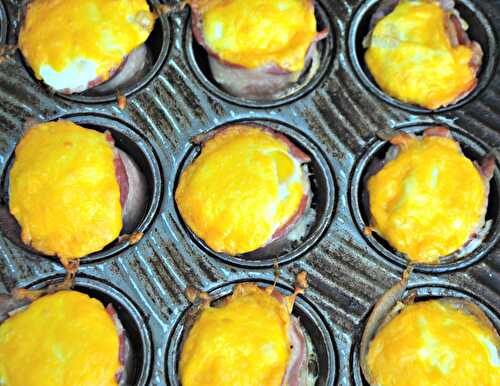 Bacon Egg and Cheese Breakfast Cups - Keat's Eats