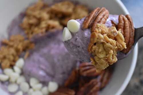 Blueberry Banana Smoothie Bowls Recipe - Healthy Breakfast Ideas