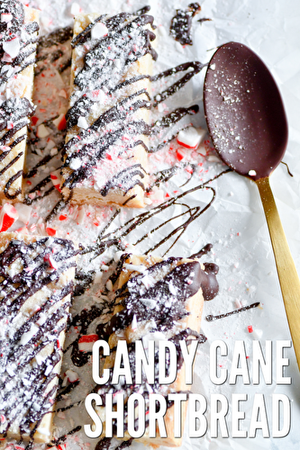 Candy Cane Shortbread