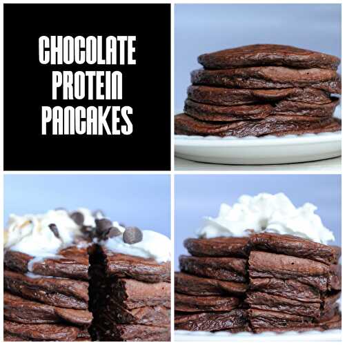 Chocolate Protein Pancakes (Gluten Free, Refined Sugar Free) - Keat's Eats