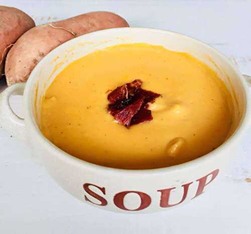 Creamy Sweet Potato Soup - Keat's Eats