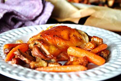 Crispy Chicken Thighs - Keat's Eats