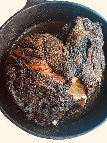 Dutch Oven Boston Butt BBQ - Keat's Eats