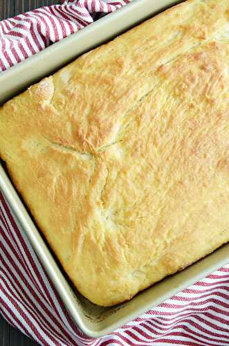 Flat French Bread - Keat's Eats