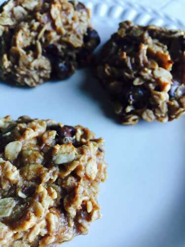 Healthy Banana Oat Chocolate Chip Cookies - Keat's Eats